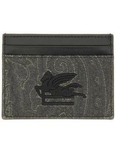 25FW 에트로 명함지갑 MP2E0001AA012N0000 BLACK DOM 썸네일 1