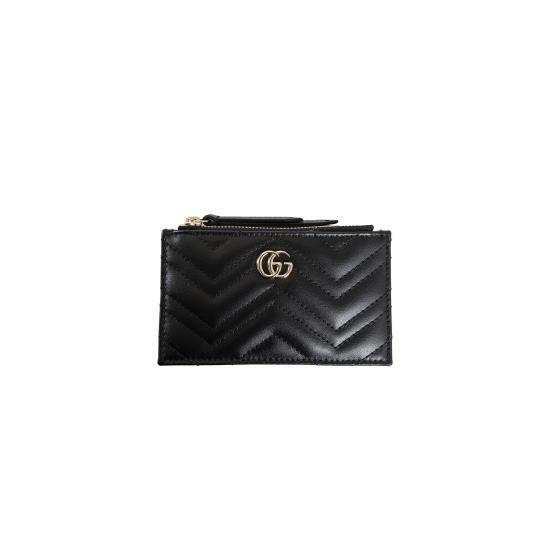 25FW 구찌 GG 마몽 집 키 케이스 813353DTDHD1000 BLACK DOM - Gucci