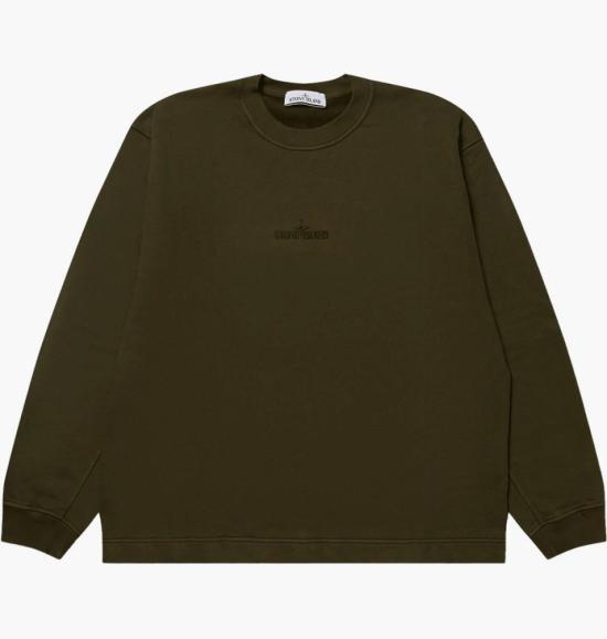스톤 아일랜드 긴팔 티셔츠 791565477V0058 OLIVE DOM - Stone Island