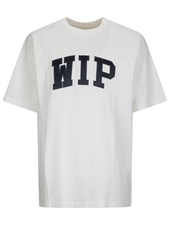 25SS 칼하트 WIP 반팔 티셔츠 I0346462Y2XX WHITE DUSKY BLUE DOM - Carhartt