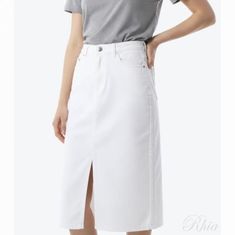 세인트제임스 줄리아 롱 스커트 블랑 3252 CU 썸네일 1
