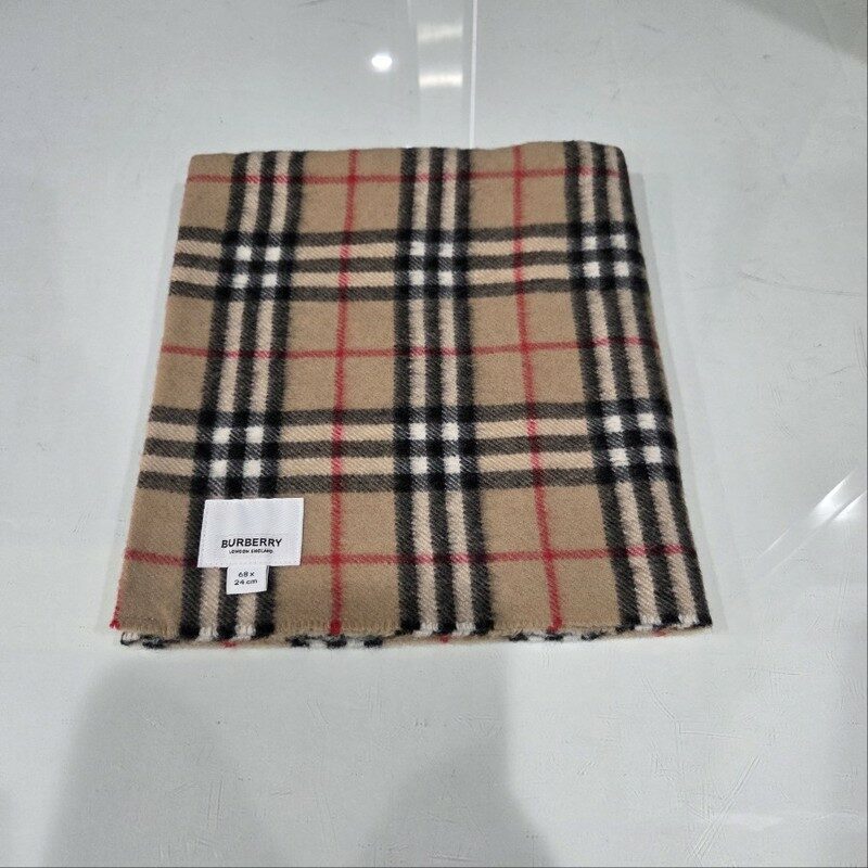 버버리 캐시미어 스누드(넥워머)(4)- 사용감 없고 보관위주 - Burberry