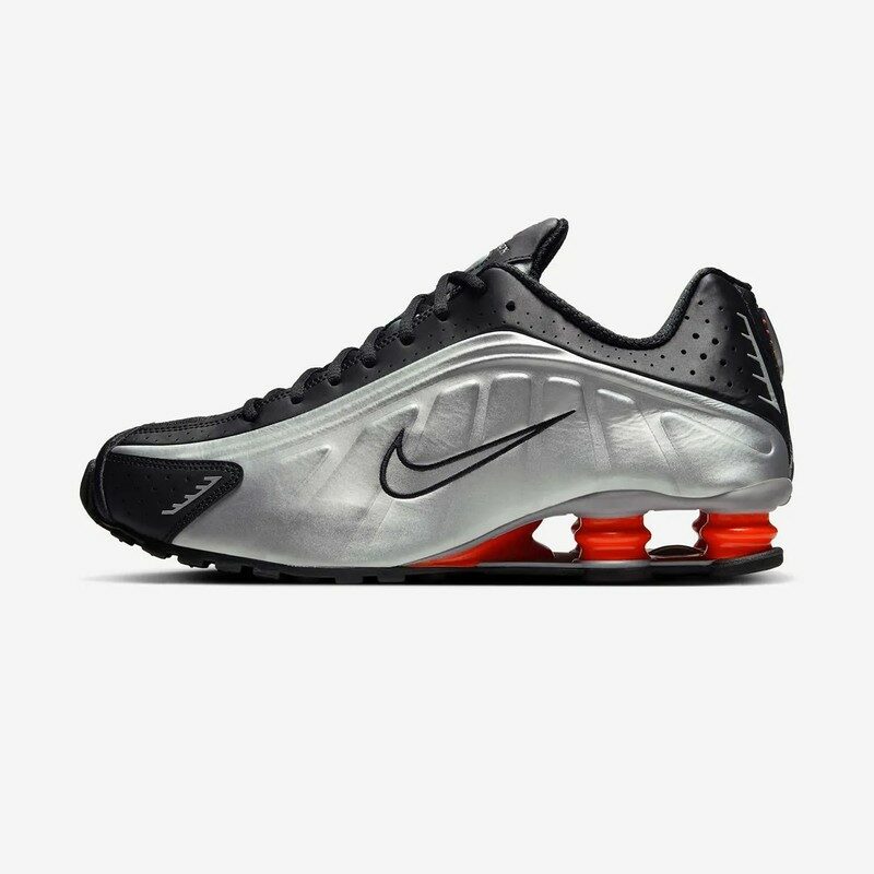 [국내배송] 나이키 샥스 R4 메탈릭 실버 블랙 레드 HQ1988-002 - Nike