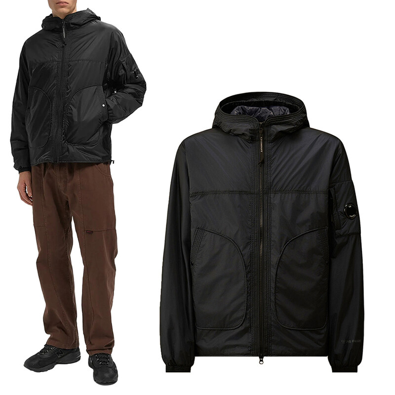 CP 컴퍼니 남성 보머(봄버) 자켓 26SS CP컴퍼니 나다쉘 립스탑 후드 자켓 20CMOW070A - CP company