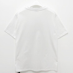 더팩토리 26SS 셀린느 로고 프린트 오버사이즈 반팔티 / 오프 화이트 그레이 (RX0IH1242 01GD) 썸네일 1