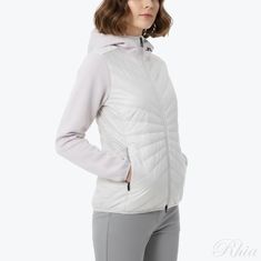 제이린드버그 25FW 마데 퀼트 하이브리드 후드 GWOW13286 U045 여성 퀼팅 썸네일 1