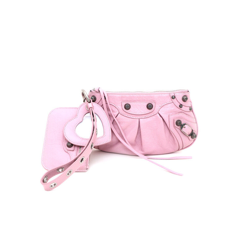 발렌시아가 694027 르카골 미니 멀티 핑크 파우치 클러치백kk59252927 - Balenciaga