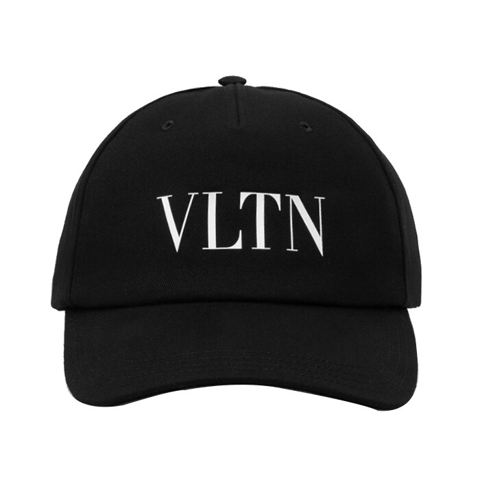 발렌티노 VLTN 로고 베이스 볼캡 모자 VY2HDA10TNQ 0NI - Valentino Garavani