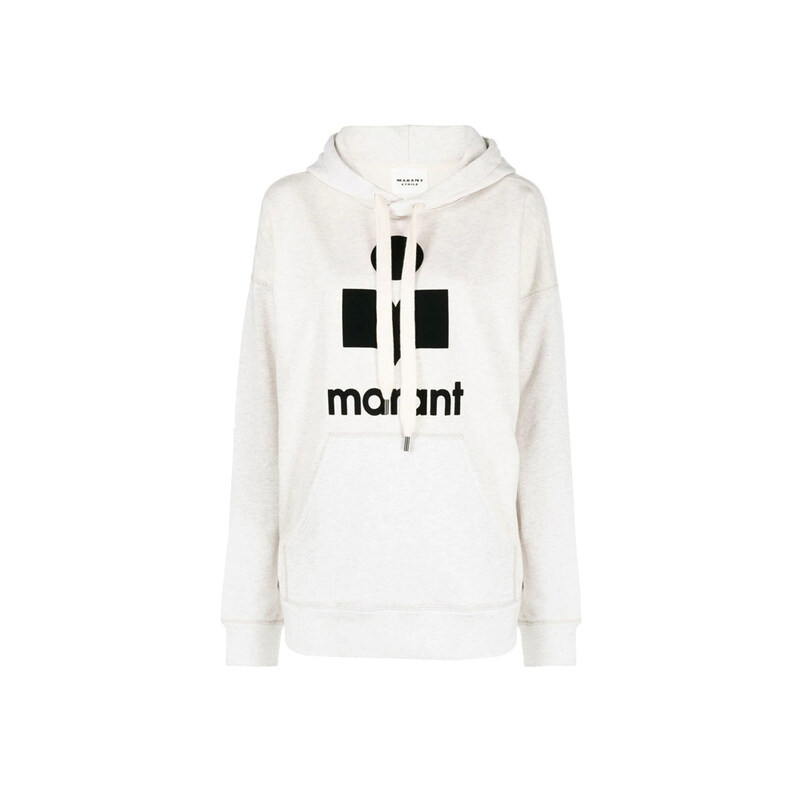 26SS 만셀 MANSEL 로고 후드티 에크루 SW0001FA A1M07E 23EC - Isabel Marant