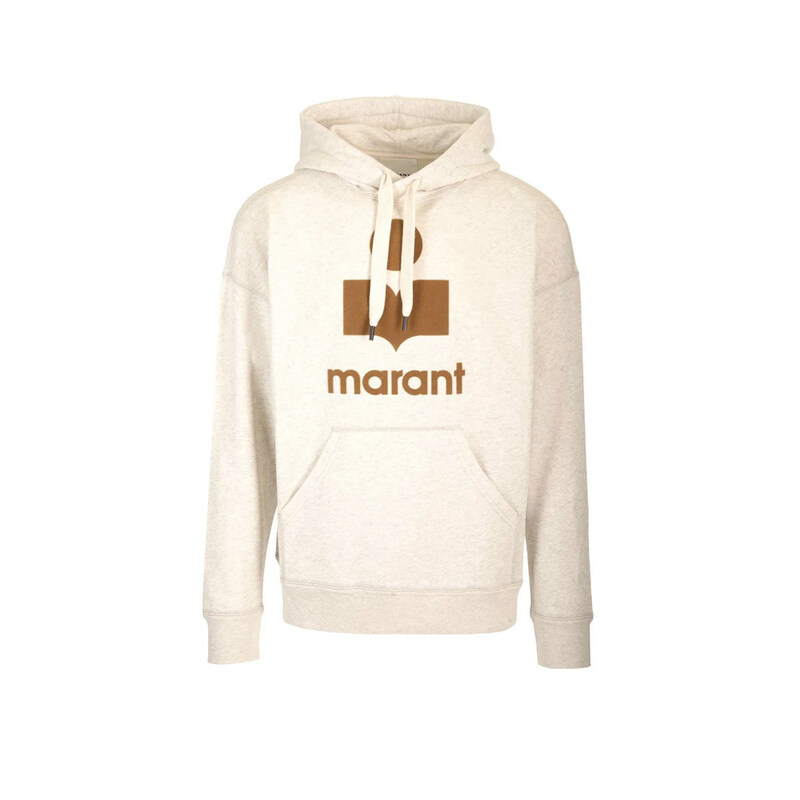 26SS 만셀 MANSEL 로고 후드티 에크루/카멜 SW0001FA A1M07E ECCA - Isabel Marant