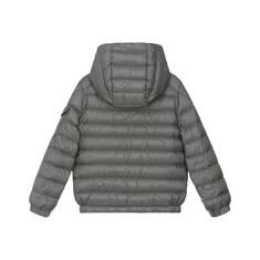 키즈 라우로스 LAUROS 로고 패치 암 포켓 패딩자켓 그레이 1A000 36 597YF 905 썸네일 2