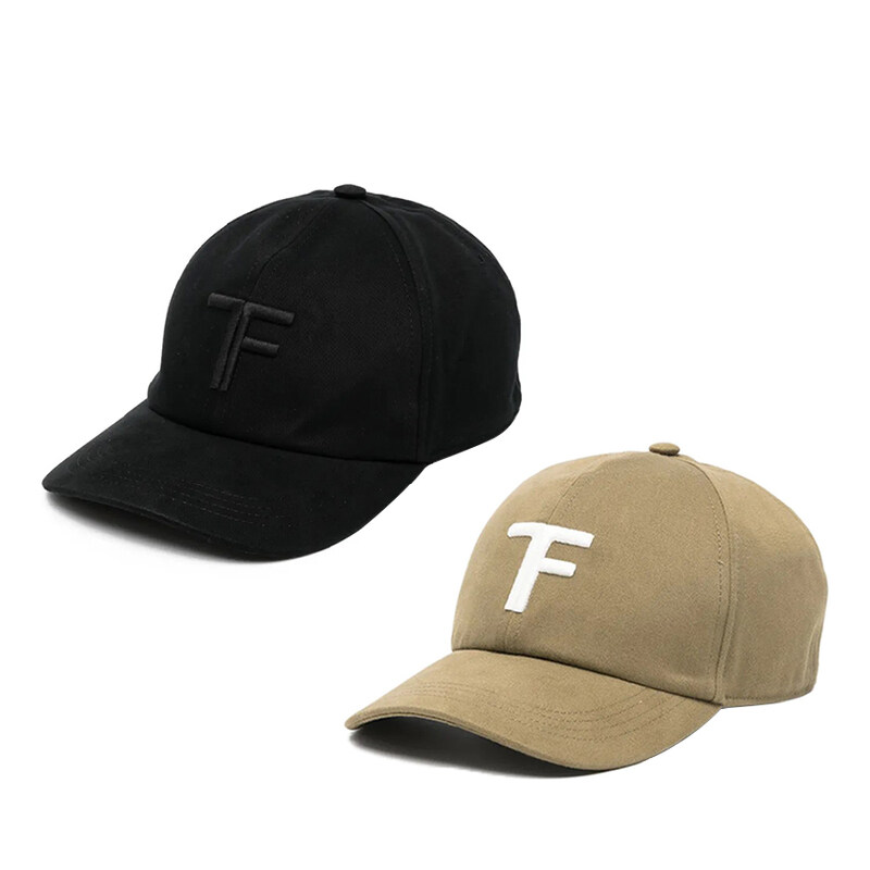 톰 포드 공용 야구모자 26SS 톰포드 코튼 로고 볼캡 MH005 - Tom Ford