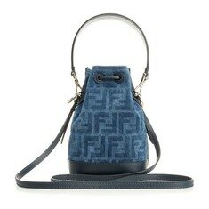 [비엔비명품관] FENDI 펜디 여성 몬트레조 데님 미니 크로스백 썸네일 2
