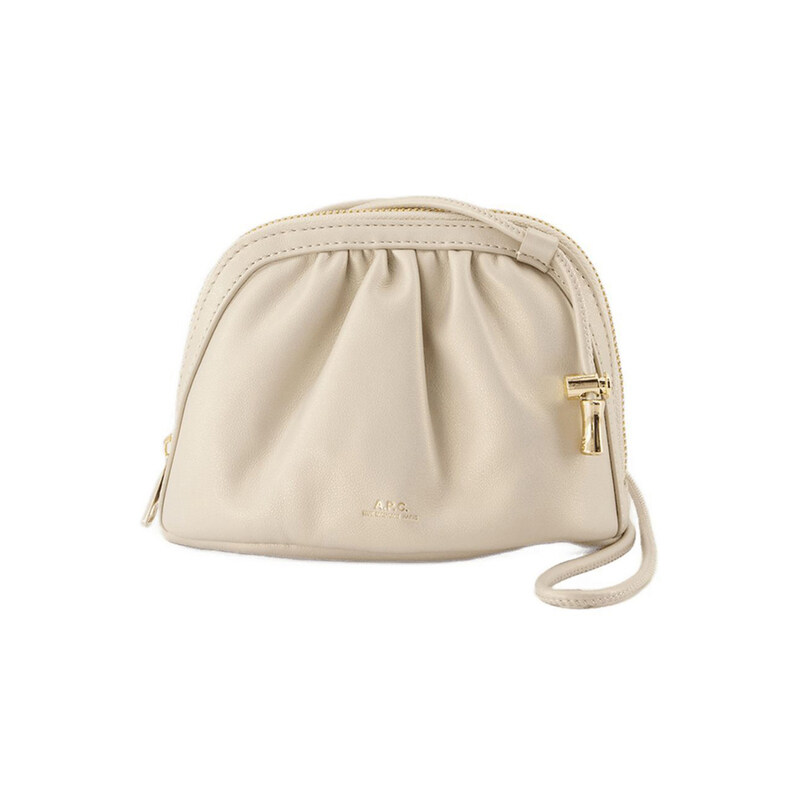 아페쎄 26SS NINON 로고 스몰 크로스백 골드톤 PUAAT F61765 RAN - A.P.C.