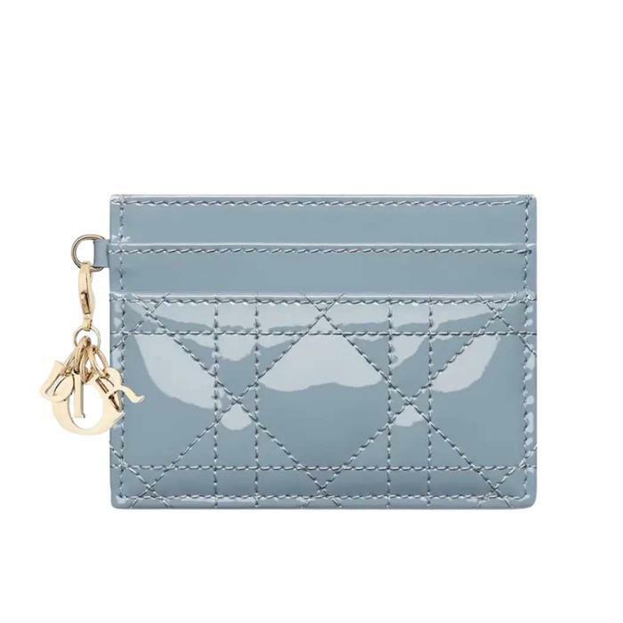 디올 Lady Freesia 카드 지갑 S0974OVRB_M81B - Christian Dior