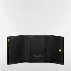 디올 크리스탈 장식 Caro Hibiscus L형 지퍼 지갑 S4207UHNN_M900 썸네일 3