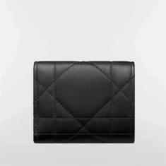디올 크리스탈 장식 Caro Hibiscus L형 지퍼 지갑 S4207UHNN_M900 썸네일 4