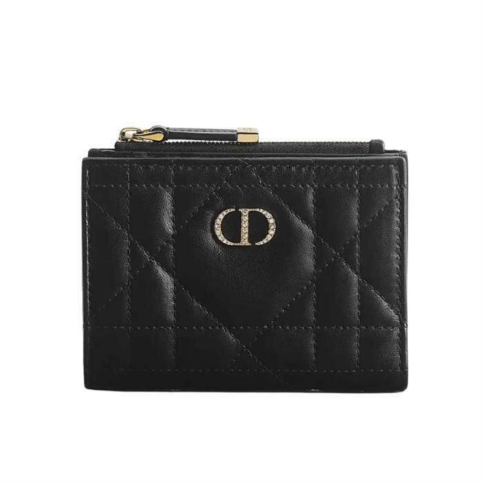 디올 크리스탈 장식 Caro Dahlia 지갑 S4208UHNN_M900 - Christian Dior