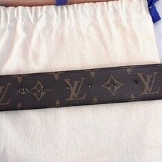 루이비통 LV 이니셜 리버서블 모노그램 벨트 M9821 썸네일 2