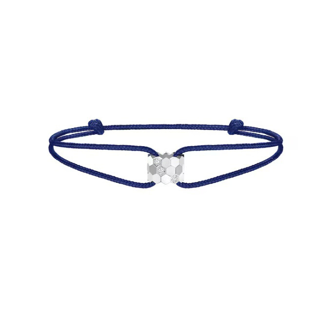 쇼메 비드쇼메 끈 팔찌 화이트골드 다이아몬드 - Chaumet