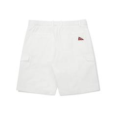 [국내발송] 말본골프 플래그 하프 팬츠 화이트 M6121PHP03WHT 썸네일 1