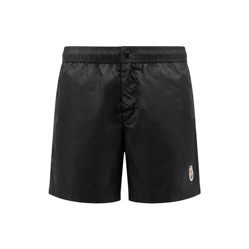 26SS 로고 패치 스윔 숏 팬츠 블랙 L1 091 2C000 14 53326 999 - Moncler