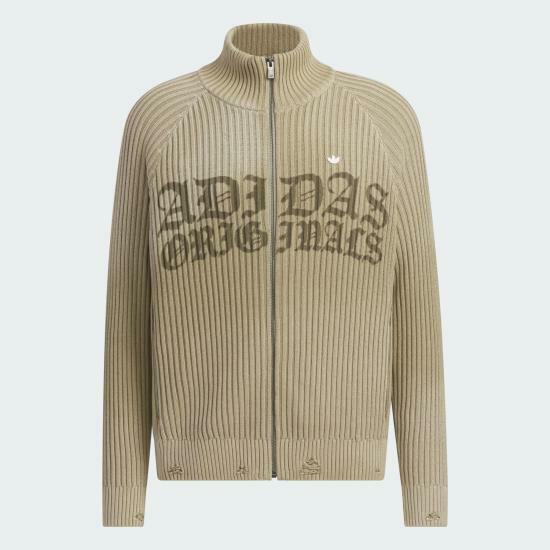아디다스 집업 니트 KR5057 Putty Beige DOM - Adidas