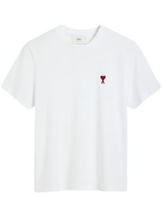 26SS 아미 스몰 하트 로고 티셔츠 BFUTS035 724 100 WHITE DOM 썸네일 1