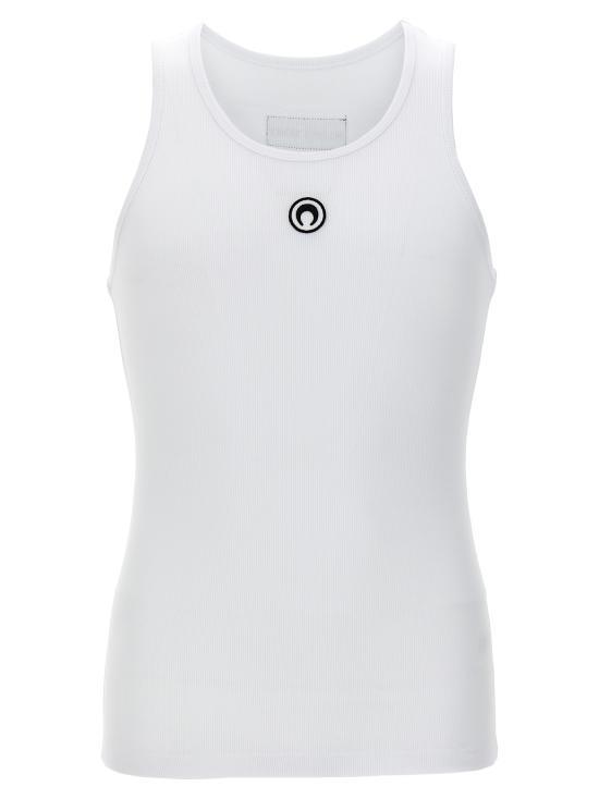 25SS 마린세르 민소매 티셔츠 MTT081ACJER0011 WH10 WHITE DOM - Marine Serre