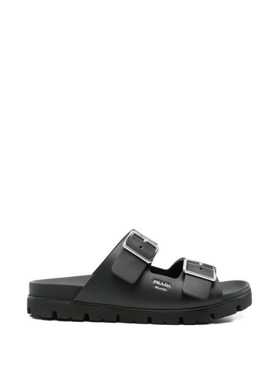 26SS 프라다 뮬 슬리퍼 2X3159 3LKK F0002 BLACK DOM - Prada