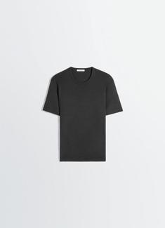 26SS 르메르 저지 티셔츠 TS0002 LJ1016 998 SQUID INK DOM 썸네일 1