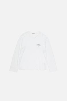 26SS 아크네 스튜디오 긴팔 티셔츠 CL0439 AEG OFF WHITE DOM 썸네일 1