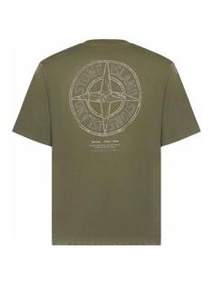 26SS 스톤 아일랜드 반팔 티셔츠 L1S15 2100001 S0285 V005G MILITARY GREEN DOM 썸네일 3