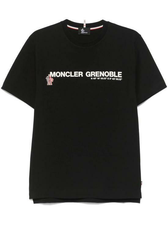 26SS 몽클레어 반팔 티셔츠 8C00017 89AW1 999 BLACK DOM - Moncler