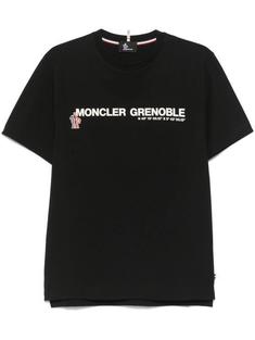 26SS 몽클레어 반팔 티셔츠 8C00017 89AW1 999 BLACK DOM 썸네일 1