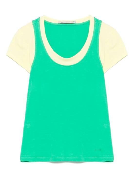 25SS 팔로마울 반팔 티셔츠 UD5401500 GREEN DOM - Paloma Wool