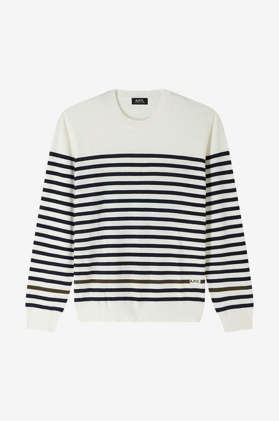 아페쎄 스웨터 WVBDB H23345 AAD ECRU DOM - A.P.C.