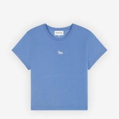 메종키츠네 베이비 폭스 패치 베이비 티셔츠 MW00105KJ0008P428 HAMPTON BLUE DOM 썸네일 1