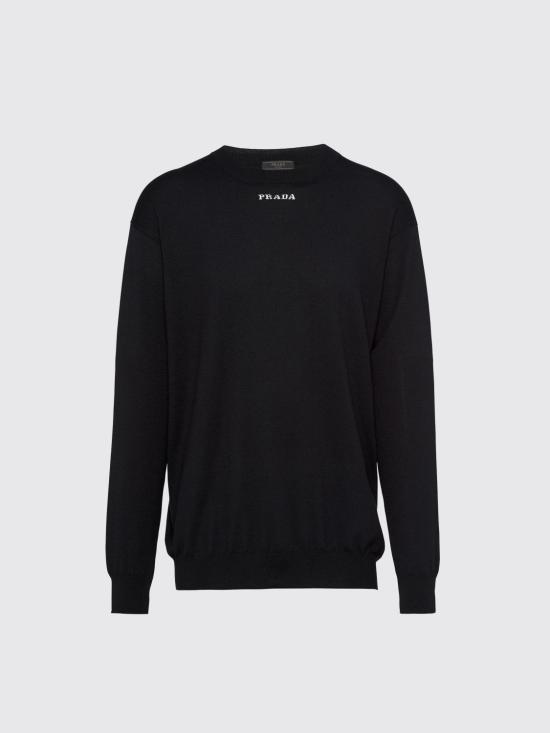 프라다 스웨터 UMB678 134D F0002 BLACK DOM - Prada