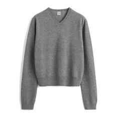 25SS 토템 클랙식 V넥 니트 252WRT0432YA0016 016 NAVY DOM 썸네일 1