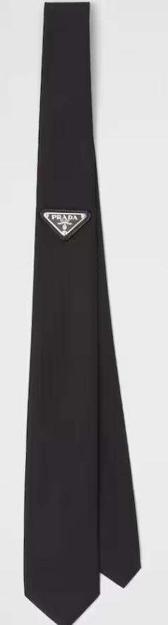 26SS 프라다 넥타이 UCR77 1WQ8 F0002 BLACK DOM - Prada