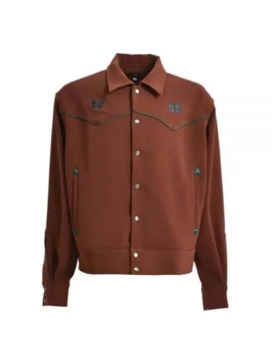 니들스 긴팔 셔츠 NS150 BROWN DOM - Needles