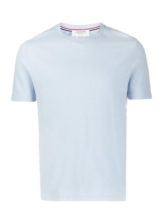 26SS 톰브라운 클래식 피케 4바 티 MJS123A 00050 480 LIGHT BLUE DOM - Thom Browne