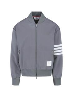 26SS 톰브라운 가죽 자켓 MJT569A J0242 035 MED GREY DOM 썸네일 1