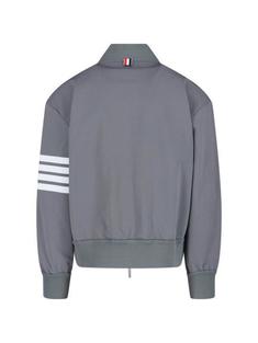 26SS 톰브라운 가죽 자켓 MJT569A J0242 035 MED GREY DOM 썸네일 2