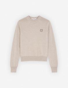 메종키츠네 스웨터 MW00801KT1036H218 LIGHT BEIGE MELANGE DOM 썸네일 1