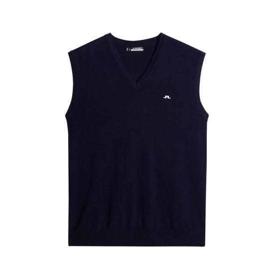 25SS 제이린드버그 니트 베스트 GMKW118436855 JL NAVY DOM - J.Lindeberg
