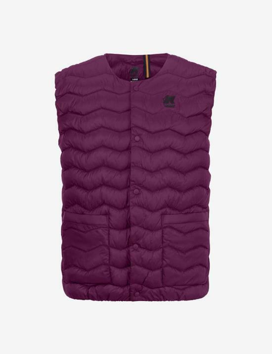 까웨 패딩 조끼 A1VE001F013PURQ37 PURPLE DOM - K-way