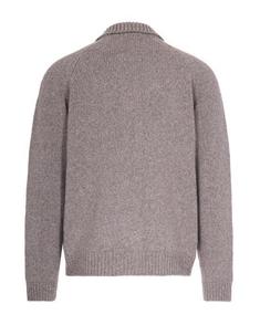 25FW 메종키츠네 컬리지 니트 울 자켓 PM02112KT1150H131 MEDIUM GREY MELANGE DOM 썸네일 2