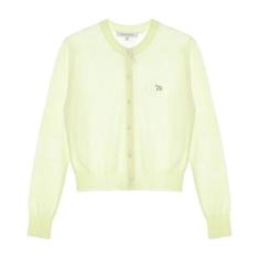 메종키츠네 베이비 폭스 패치 레귤러 가디건 MW00507KT1036P726 LEMONADE DOM 썸네일 1